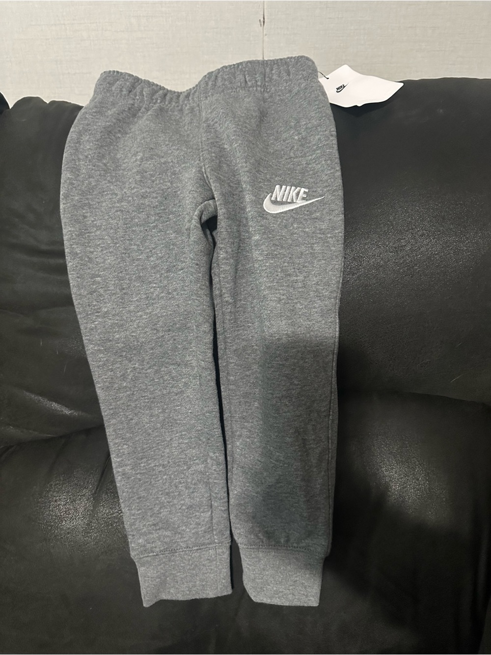 Nike Kids Grey Heather Jogger Sweatpants